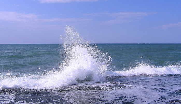 Море резко похолодало. Фото с сайта:  susanin.udm.ru.