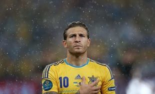 Андрей Воронин больше не поиграет с украинской сборной. Фото с сайта: football.sport.ua.