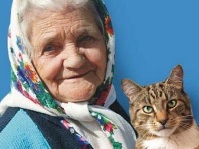 Легендарная бабушка добралась и до одесситов. Фото с сайта: golosua.com.