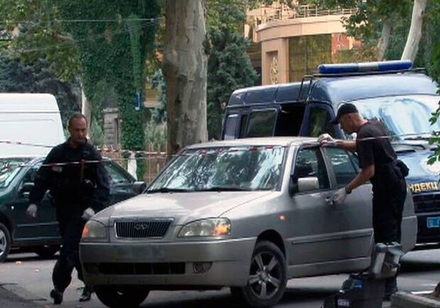 Убийцу выдало брошенное авто. Фото: пресс-служба МВД.