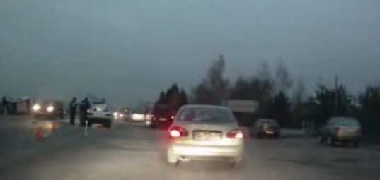 При въезде в Одессу произошла крупная авария.
Фото - принтскрин.
