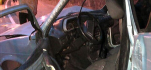 В Запорожья водитель 