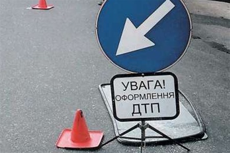 Из-за ДТП образовалась стокилометровая пробка. Фото с сайта: visti.ks.ua.