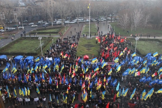 Одесситы недовольны действиями "Свободы". Фото: timer.od.ua.