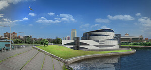 Фонтан, смотровой мостик и здание как многослойный пирог – в парке Ленинского комсомола построят музей 