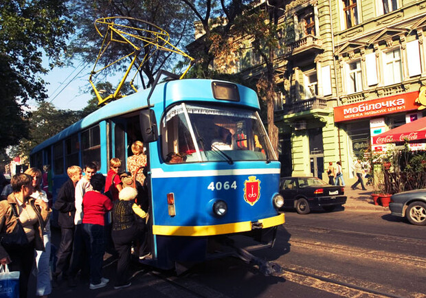 В Одессе временно не работает один трамвайный маршрут. Фото - odessanews.biz