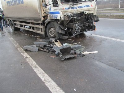 В аварии на трассе "Одесса-Киев" пострадали 2 человека. Фото - od-news.com