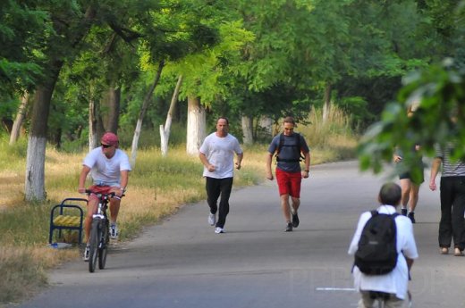 Одесситы устроят массовую пробежку на Трассе здоровья. Фото - pegasus.su
