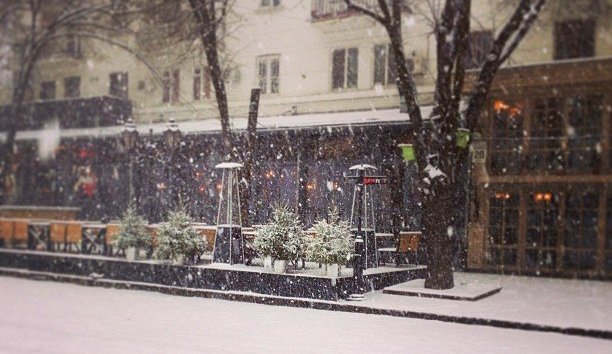В Одессу возвращается зима. Фото - natabramova