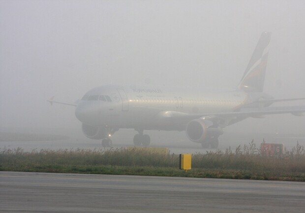 Сегодня из-за тумана уже задерживались рейсы. Фото с сайта: fedpress.ru.
