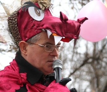 Игорь Беляков часто устраивает праздники в зоопарке. Фото - odessa.ua