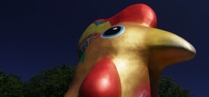 В Донецке расписали огромную 