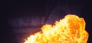 Для запорожцев устроили фаер-шоу и этнодрайв под ночным небом