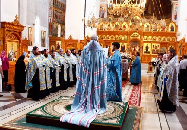 Священнослужители просят дожди. Фото с сайта: eparhiya.od.ua.