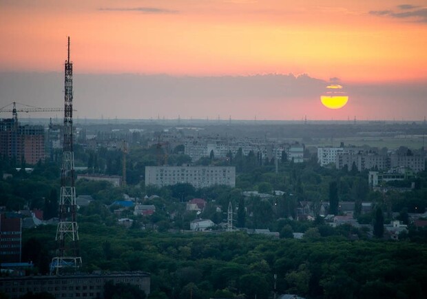Закатная Одесса. Фото - dcfc-lad.livejournal.com