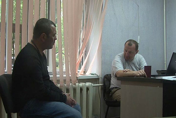 В Одессе задержали "вора в законе". Фото- пресс-служба облУВД.