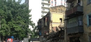 После обрушения дома в центре Одессы без крыши над головой остались 20 семей