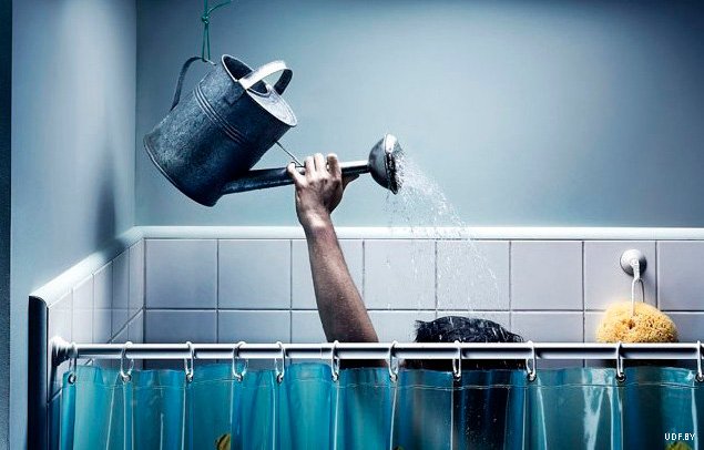 Придется мыться в тазике. Фото с сайта: ohu.ru.