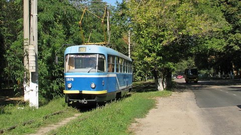 В Одессе временно не ходит один из трамвайных маршрутов. Фото - grad.ua