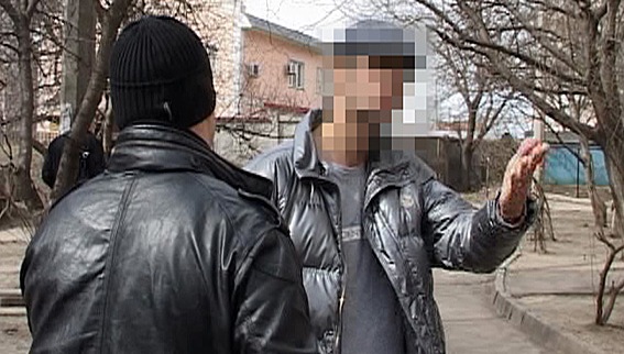 Разбойник приехал в Одессу скрываться от милиции, но се равно попался. Фото: пресс-служба облУВД.