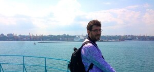 Артемий Лебедев в Одессе снимается в кино