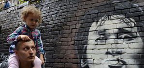 Вчера открылась киевская стена Цоя