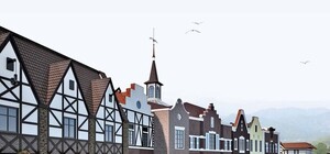 Как это выглядит: студия Артемия Лебедева разработала логотип для киевского торгового центра