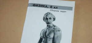 Высший бал: дети учат физику по учебнику с голым Энштейном