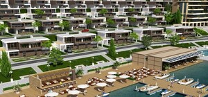 На одесском побережье строят огромный коттеджный поселок с яхт-клубом и аквапарком