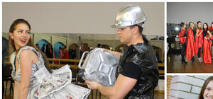 Гермиона, огненные девушки и звезды Галактики дефилировали в Луганске