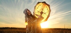 Хортицу посетила верховная шаманка Бурятии