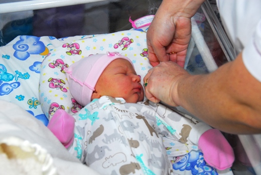 Первой новорожденной в этом году стала девочка. Фото: www.odessa.ua.