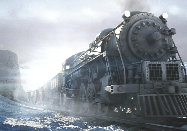 Поезда пробиваются через непогоду. Фото с сайта: hq-wallpapers.ru.