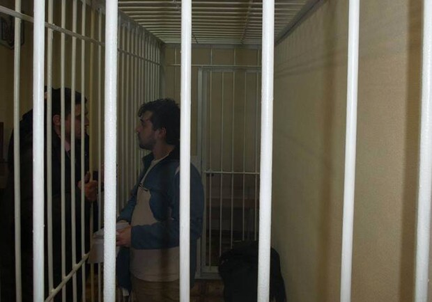 Антон Кудимов на суде. Фото: tv-pravda.com.