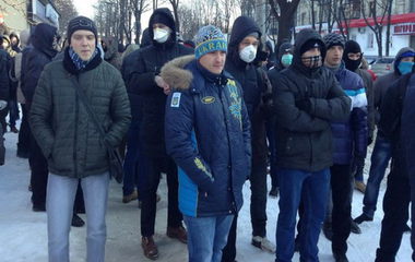 В Одессе подготовили подкрепление для Антимайдана в Киеве.
Фото - provokacia.net