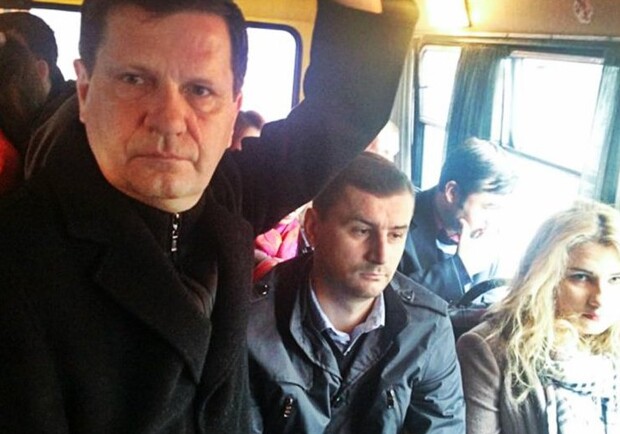 Ездит ли сейчас Костусев на маршрутках так и осталось тайной. Фото: facebook.com/Mayor.of.Odessa.