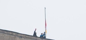 На Куликовом поле в Одессе появился флаг России