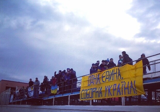 Матч в поддержку Украине. Фото: Валерия Егошина.