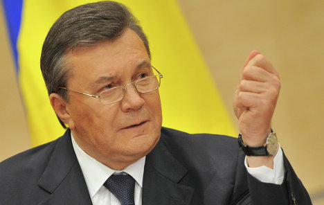 В третий раз Янукович решил публично не выступать. Фото - rian.com.ua 