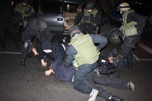В СБУ рассказали подробности задержания радикалов.
Фото пресс-службы.