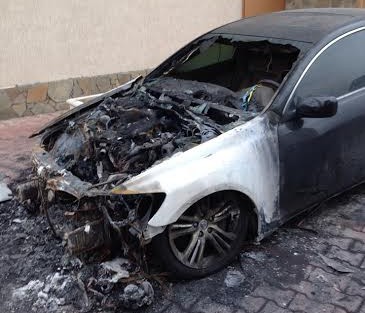 Автомобиль практически уничтожен. Фото - 048.ua