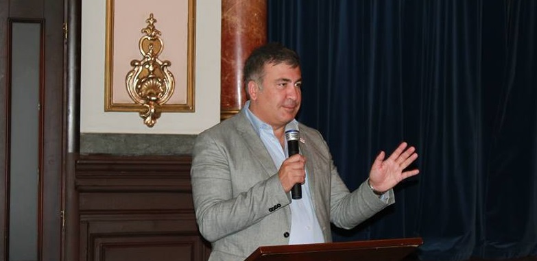 Саакашвили побывал в Одессе.
Фото организации "Щит"