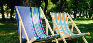 Городские идеи на практике: прокат шезлонгов в парках