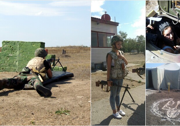 Новость - События - Репортаж из БМП: как журналисты учились стрелять из пулеметов, сидели в засаде и устраивали взрывы