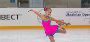 Одиннадцатилетняя фигуристка привезла в Харьков 
