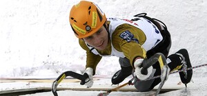 Харьковчанин стал серебряным призером этапа Кубка мира по ледолазанию