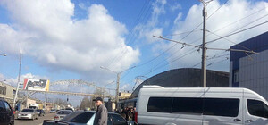 На поселке Котовского стоят трамваи: на путях авария