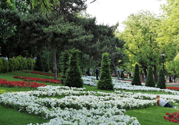 Стамбульский парк в Одессе. Фото: Александры Дедюлиной