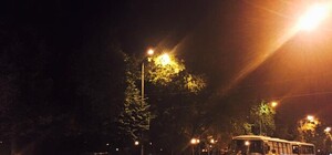 Улицу Грушевского вчера вечером перекрывала полиция