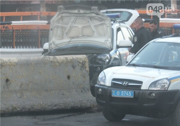 Новость - Транспорт и инфраструктура - В одесском порту произошла авария с участием подразделения МВД